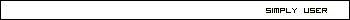 simply user