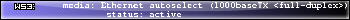 1000 BaseTX  Full-duplex
