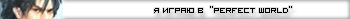 Я играю в "Perfect World"