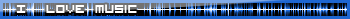 I love music(blue)