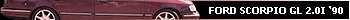 Ford Scorpio GL 2.0i '90